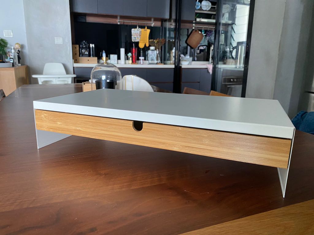 IKEA Ellovan monitor stand, Furniture & Home Living, Home Improvement