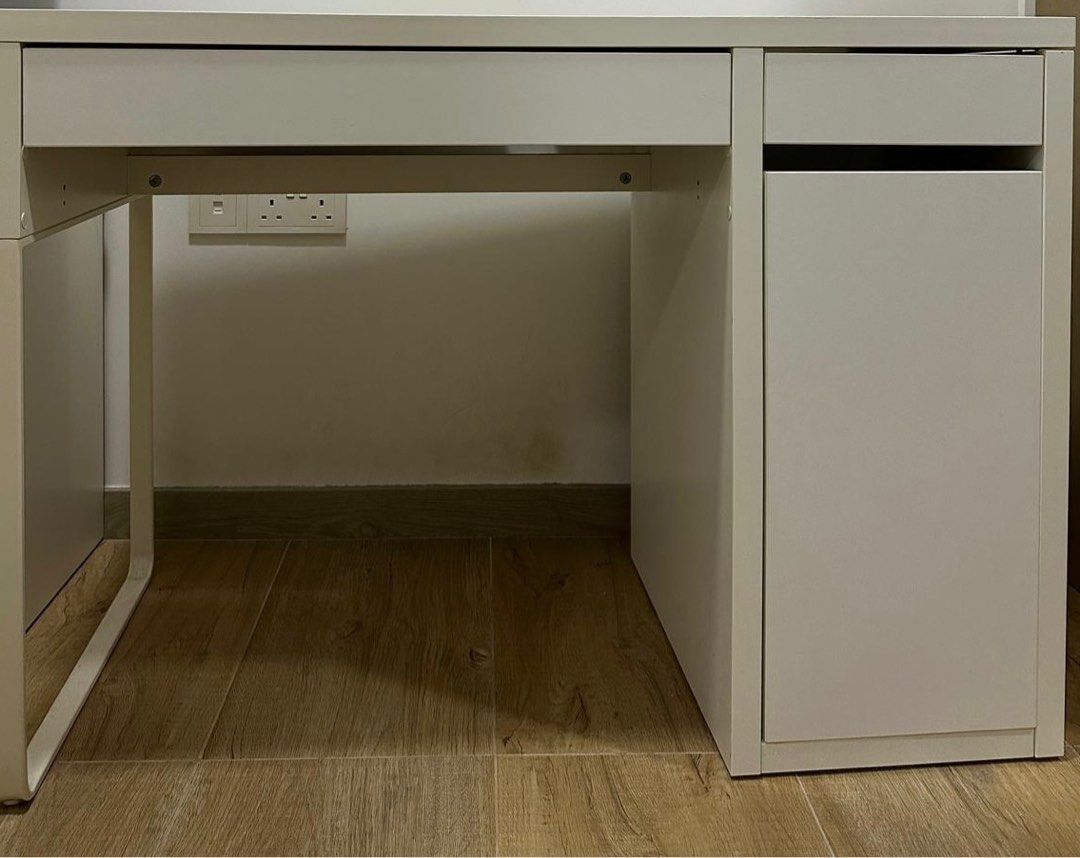 IKEA Micke Study Table (light used), Furniture & Home Living, Furniture