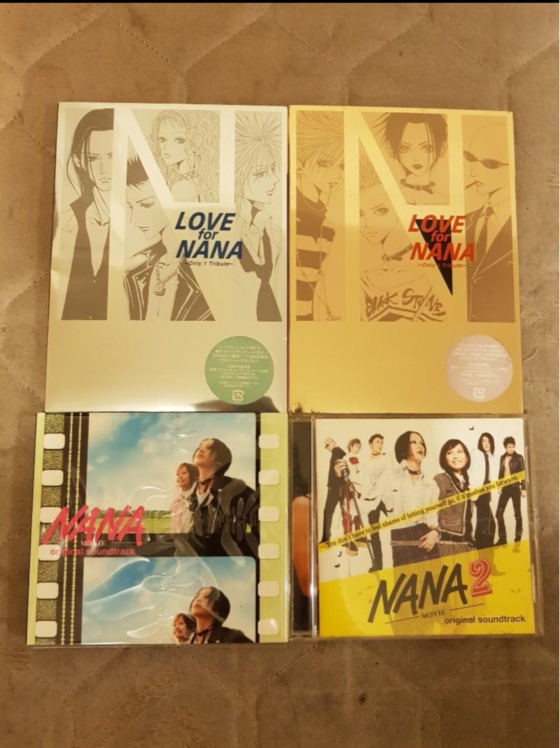Japan Cult Soundtrack NANA/LOVE FOR NANA Complete Albums Collection Made In Japan 1st Press CD