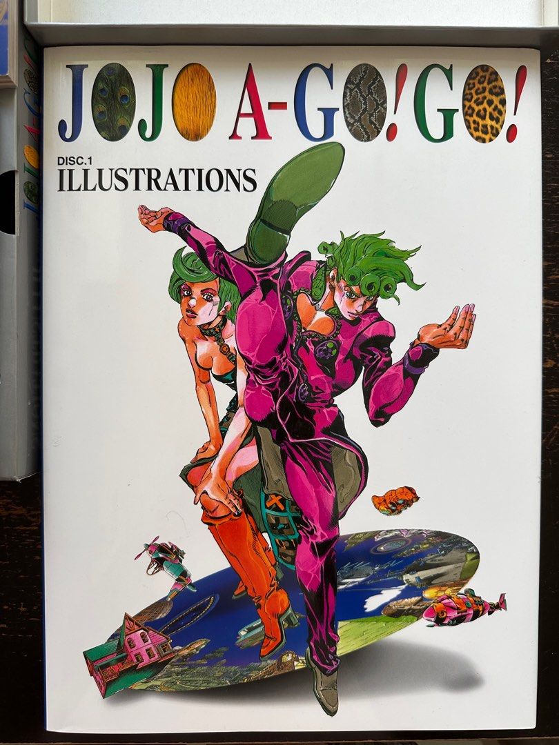 JOJO畫集JOJO A.GO!GO!, 興趣及遊戲, 書本& 文具, 雜誌及其他- Carousell