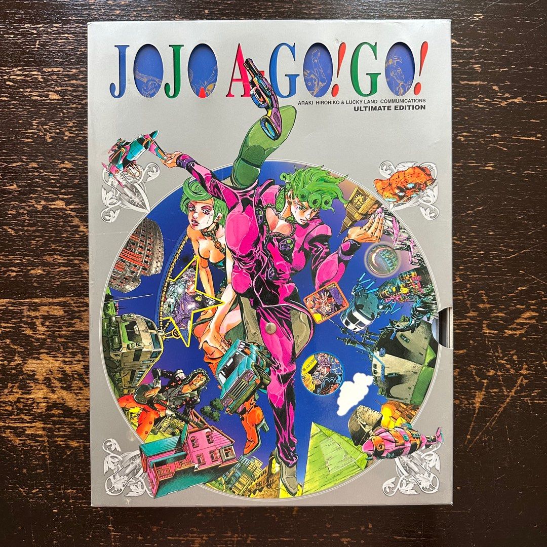 JOJO畫集JOJO A.GO!GO!, 興趣及遊戲, 書本& 文具, 雜誌及其他- Carousell