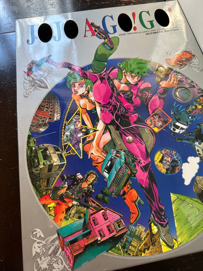 JOJO畫集JOJO A.GO!GO!, 興趣及遊戲, 書本& 文具, 雜誌及其他- Carousell