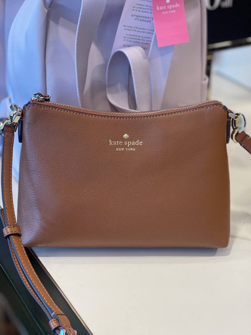 Kate Spade Bailey Crossbody in Warmgingerbread, Luxury, Bags & Wallets on  Carousell