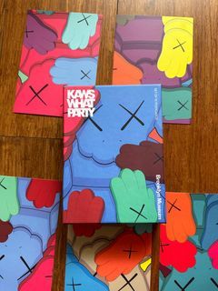 Kaws What Party Postcard (authentic)