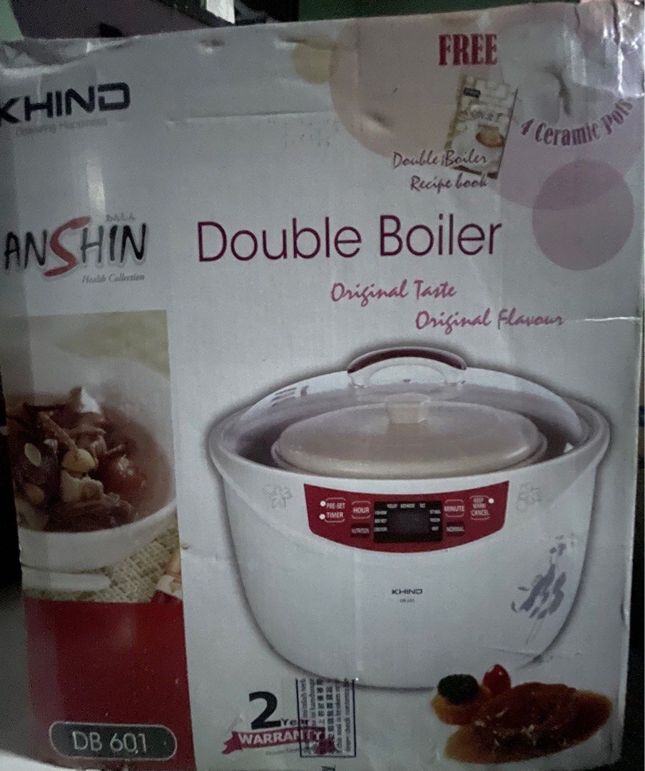 Khind Double Boiler, TV & Home Appliances, Kitchen Appliances, Other