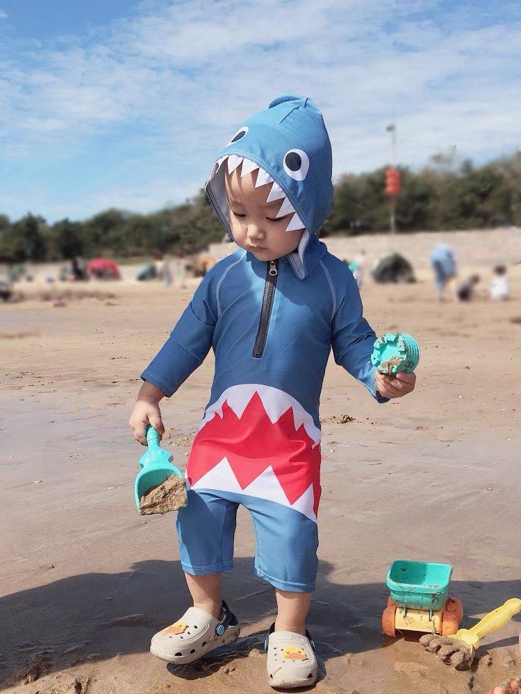 Newborn sales swimwear boy
