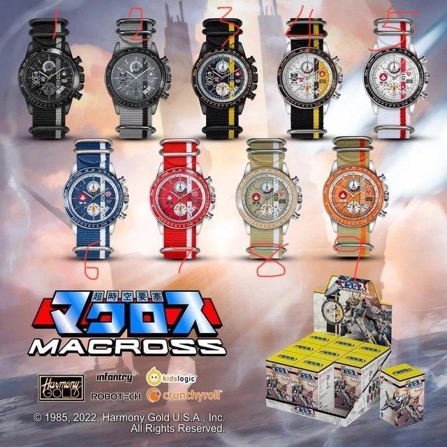 Kigomi Robotech/ Macross 40th Anniversary Watches, Hobbies & Toys ...