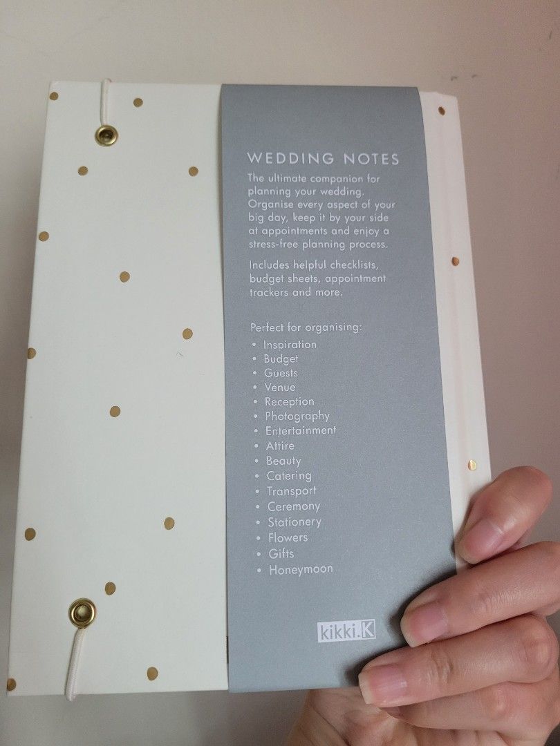 Kikki K Wedding Notes, Hobbies & Toys, Stationery & Craft, Stationery