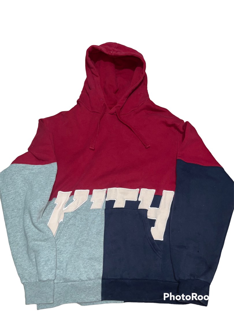 KITH Multi Color Hoodie Heavy Cloth