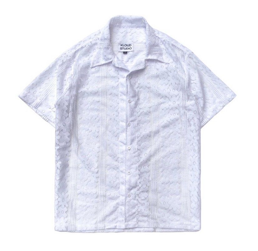 Kloud Studio - Daisy White Shirt / Kemeja Putih, Fesyen Pria, Pakaian ...