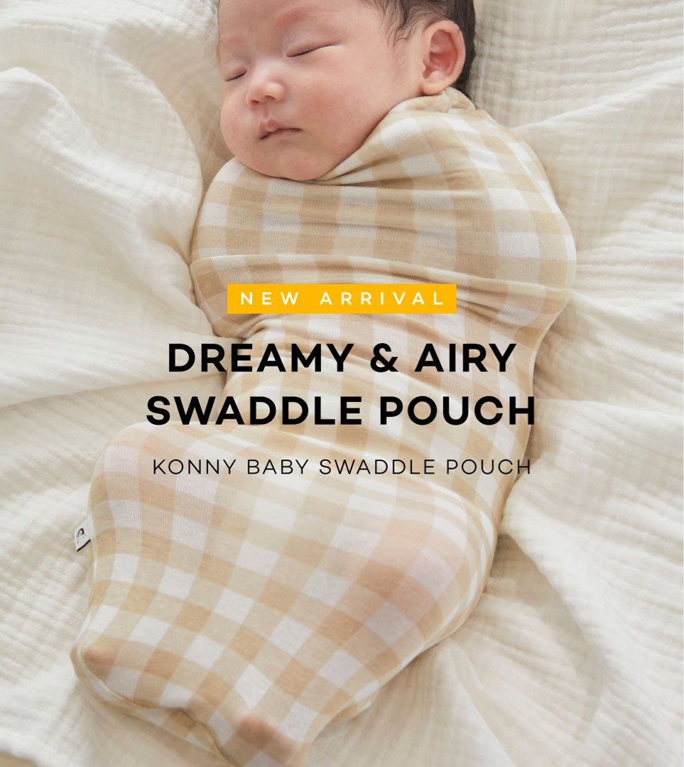Baby swaddle pouch 2025
