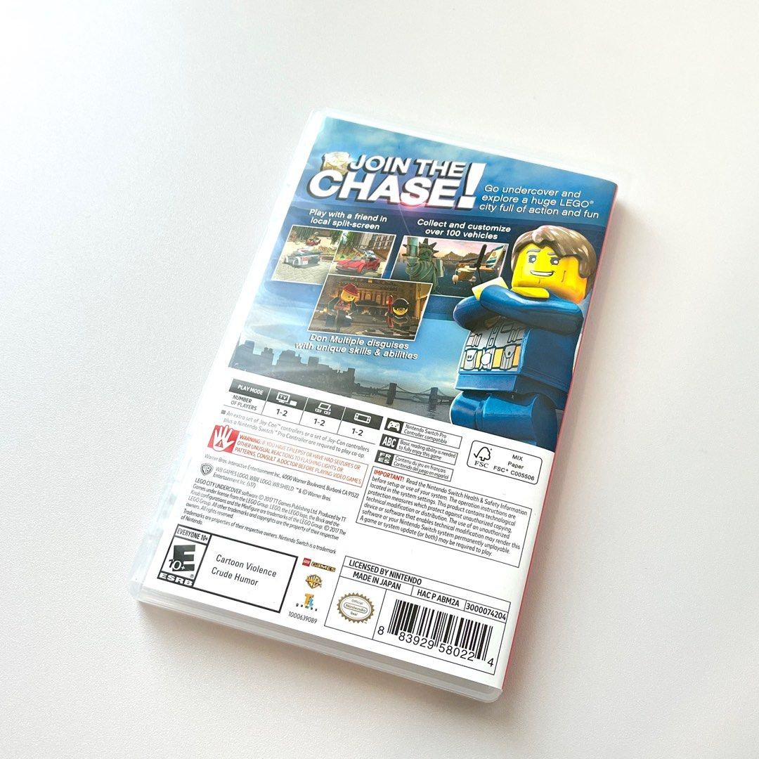 LEGO CITY Undercover switch game, Video Gaming, Video Games, Nintendo on Carousell