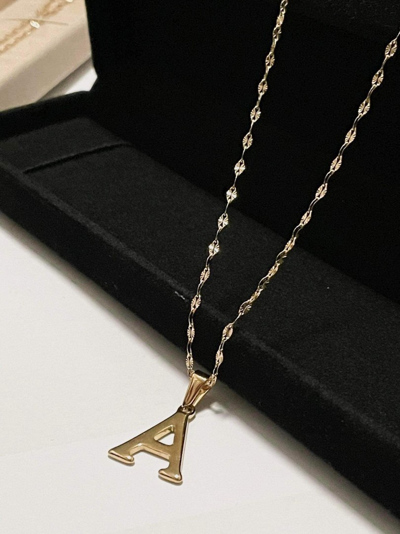 Letter pendant, Luxury, Accessories on Carousell