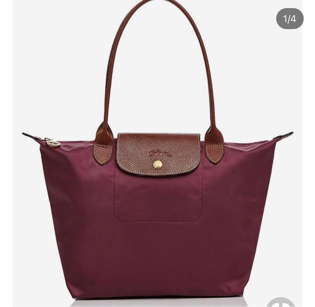 Longchamp burgundy hot sale