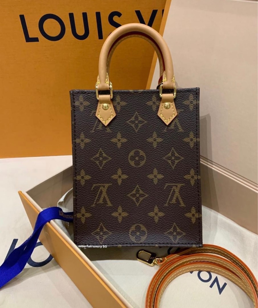 Louis Vuitton Sac Plat BB Bag Monogram Brown/Natural in Coated Canvas with  Gold-tone - US