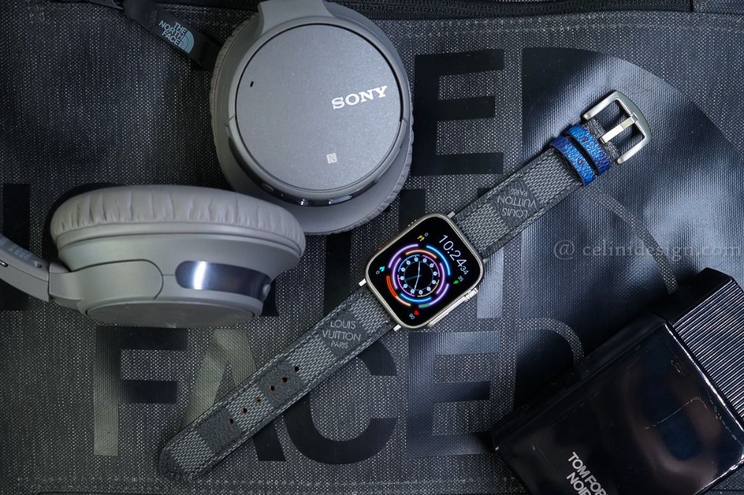 Louis vuitton series 3 apple watch band sale