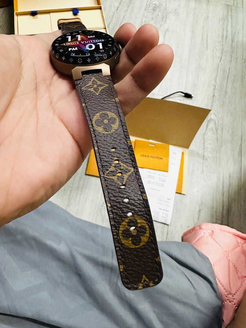 LV Tambour Horizon Light Up Connected Watch, Luxury, Watches on