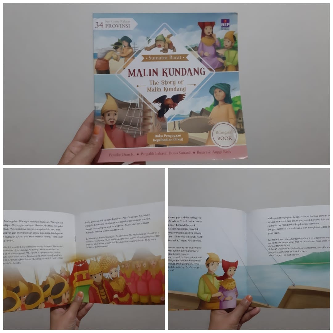 Malin Kundang Seri Cerita Rakyat 34 Provinsi buku anak, Buku & Alat