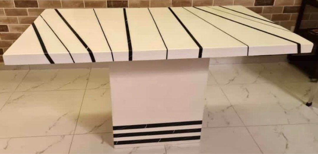 Dining Table (Category: Tables & Sets) located in Singapore. Submitted by phlphina (Listing ID 1212751298, Image 1). Description: Solid marble dining table. Sturdy.Well maintained. No chairs Arrange own transport pls..