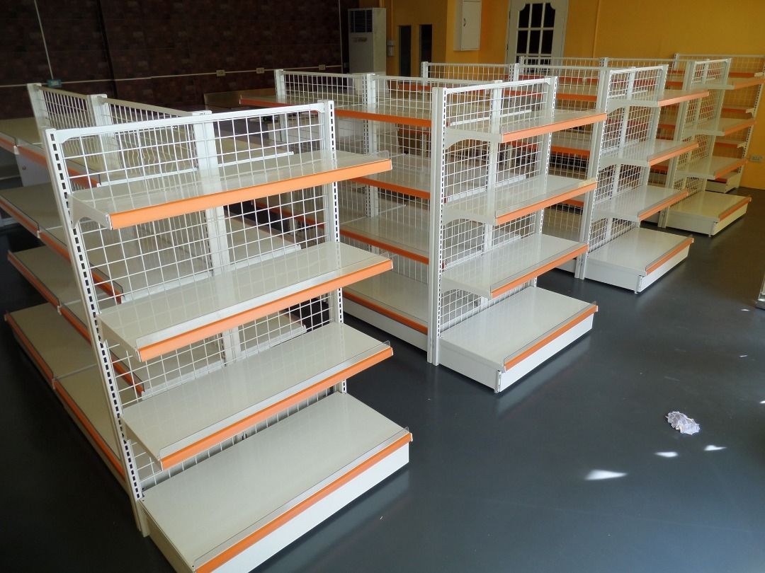 Mesh Type Gondola Racks Layer, Furniture & Home Living, Furniture ...