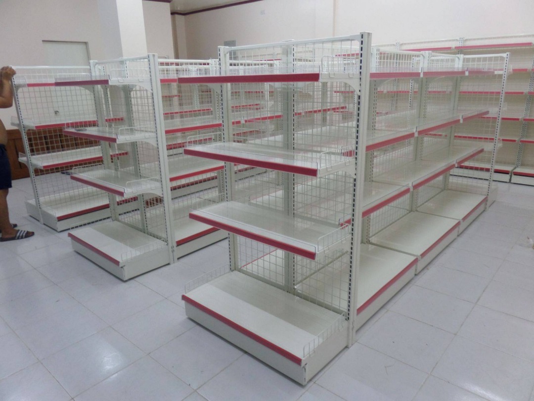 Mesh Type Gondola Racks Layer, Furniture & Home Living, Furniture ...