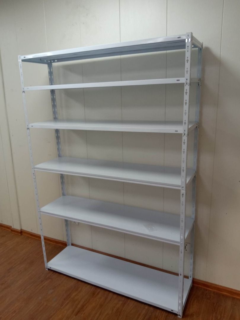 Metal Racks White, Furniture & Home Living, Furniture, Shelves ...