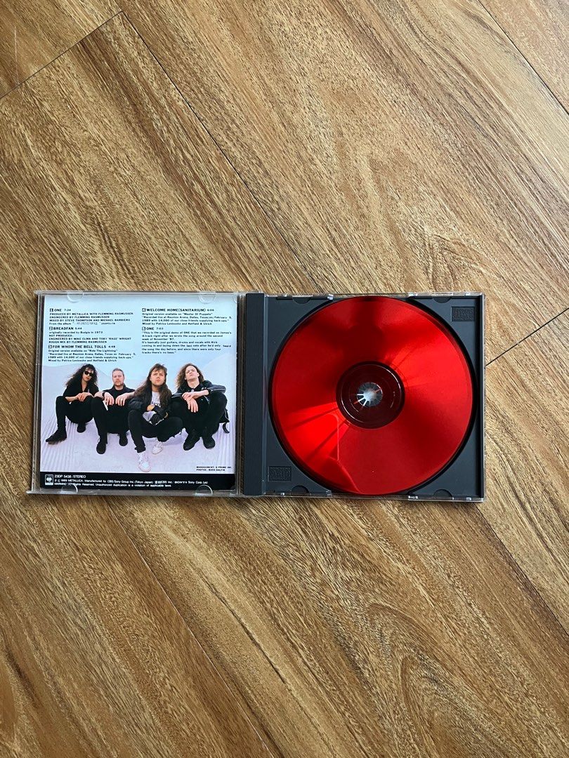 Metallica - One ( Red ), Hobbies & Toys, Music & Media, CDs & DVDs on ...
