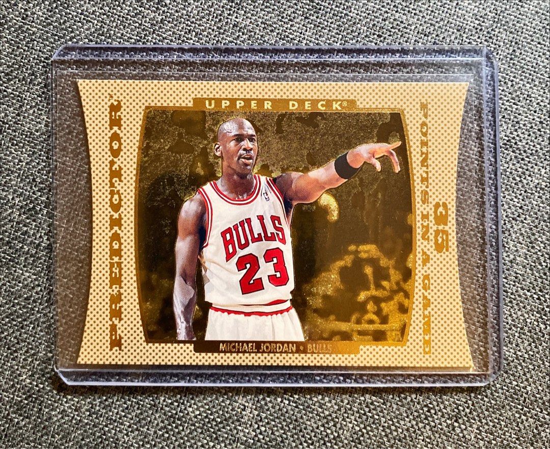 michael jordan predictor card