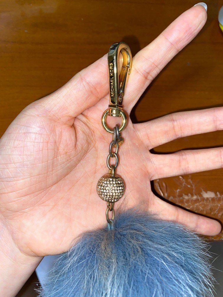 Michael Kors Fur Pom Pom Key Chain bag charm, Women's Fashion, Muslimah  Fashion, Accessories on Carousell