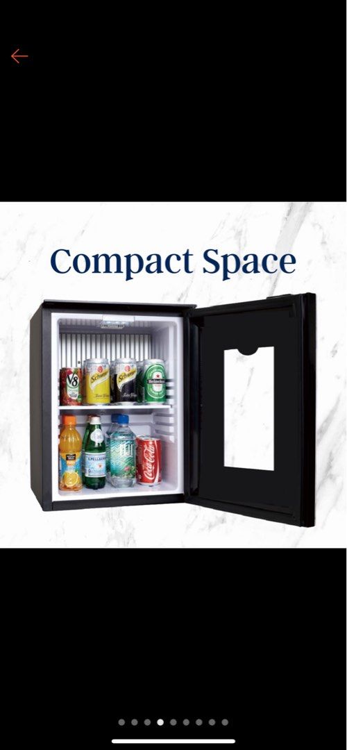 Mini fridge with silent technology, TV & Home Appliances, Kitchen