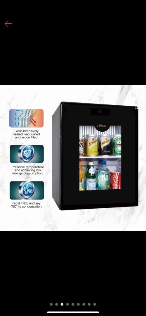 Mini fridge with silent technology, TV & Home Appliances, Kitchen