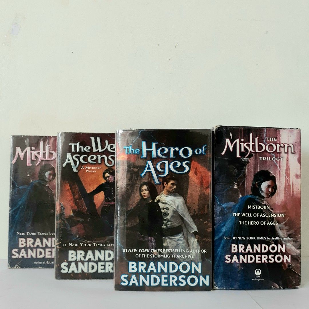 Mistborn Trilogy Boxed Set By Brandon Sanderson Hobbies And Toys Books And Magazines Fiction