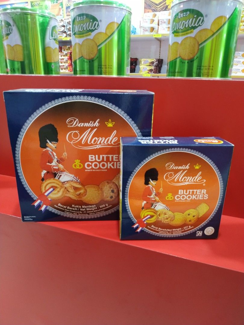 Monde Butter Cookies, Food & Drinks, Packaged Snacks on Carousell