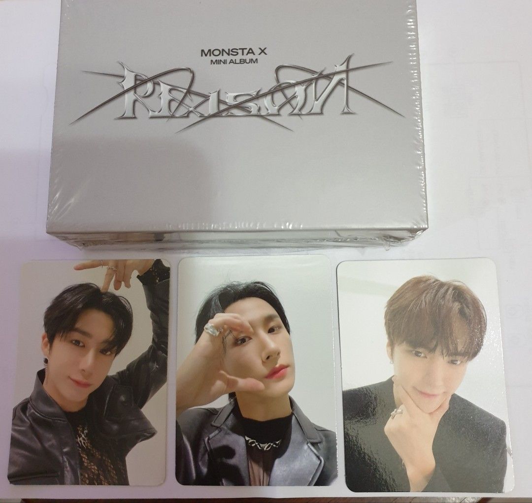 Monsta X Reason Khino Kit Version Album Khino Kit PC photocard IM