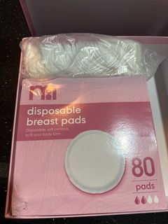 Mothercare Disposable Breast Pads - 80 Pack - Mothercare