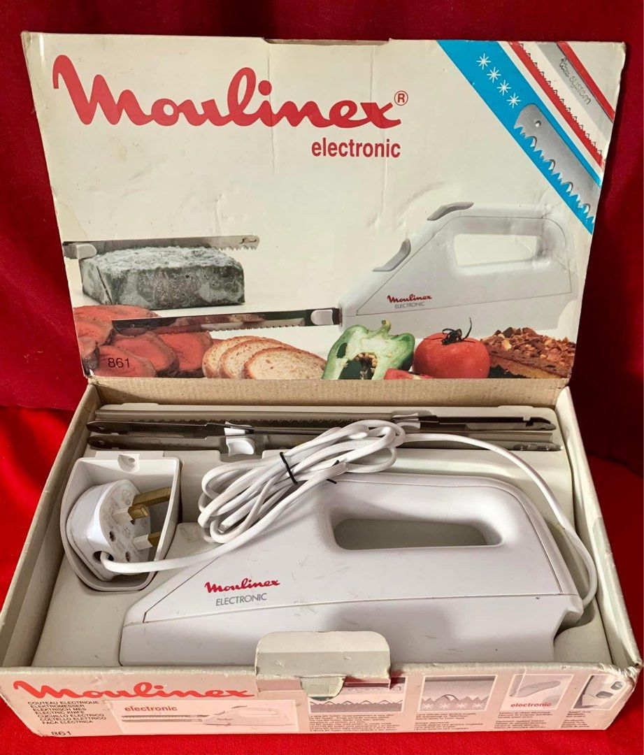 MOULINEX Electric Kitchen Slicers & Knives Dual Blade (220V), Furniture