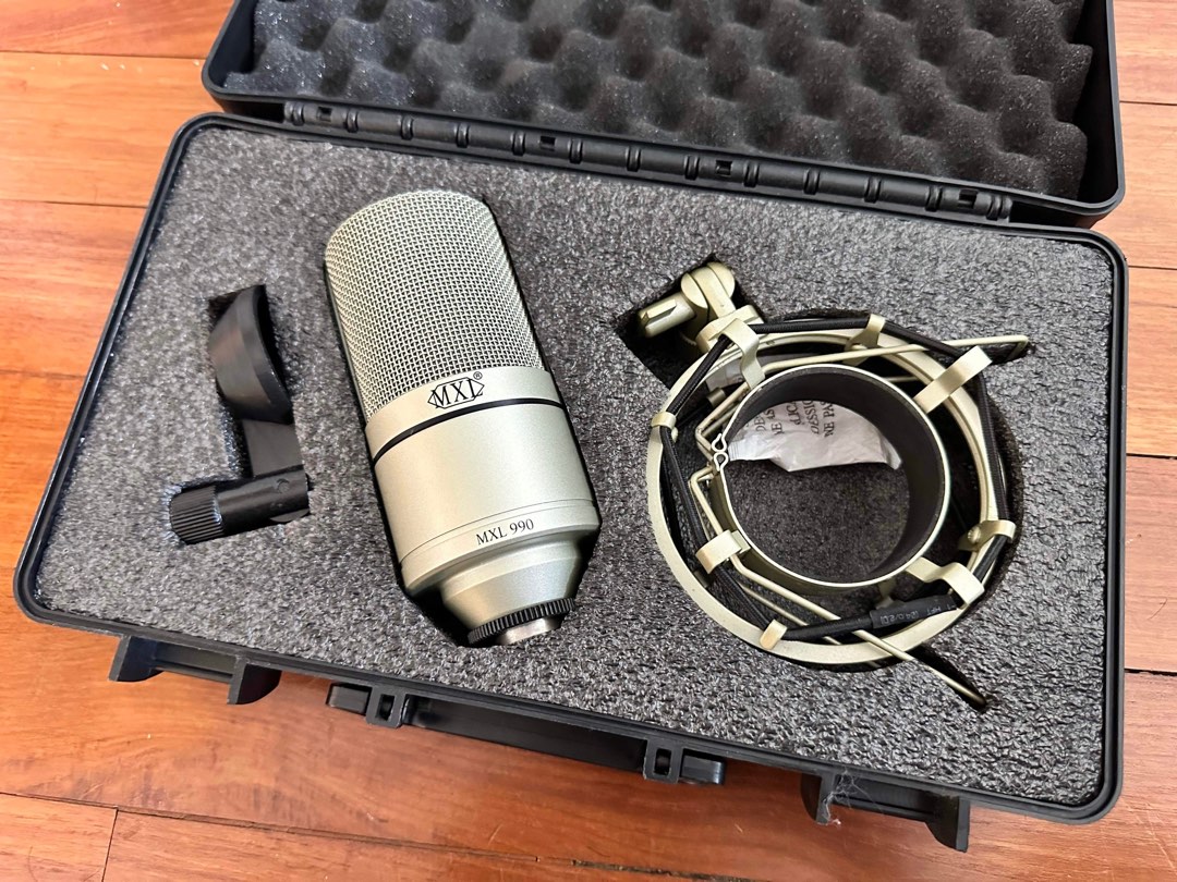 MXL 990 Condenser Mic, Audio, Microphones on Carousell