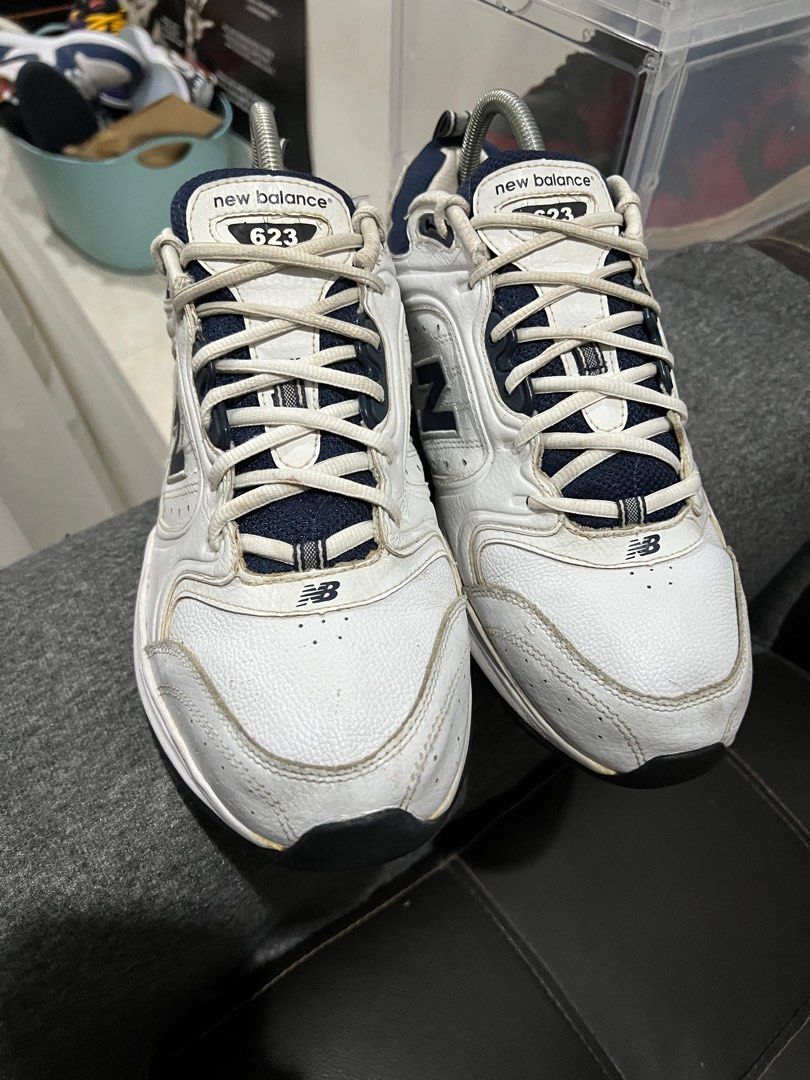 New Balance 623 White Casual Shoes 12.5UK Extra Wide Men s
