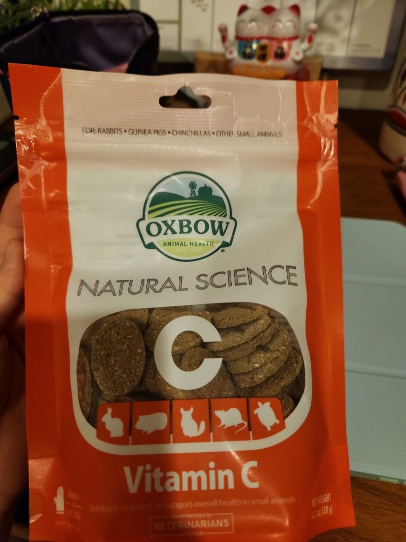 NEW Oxbow Vitamin C Tablets, Pet Supplies, Pet Food on Carousell