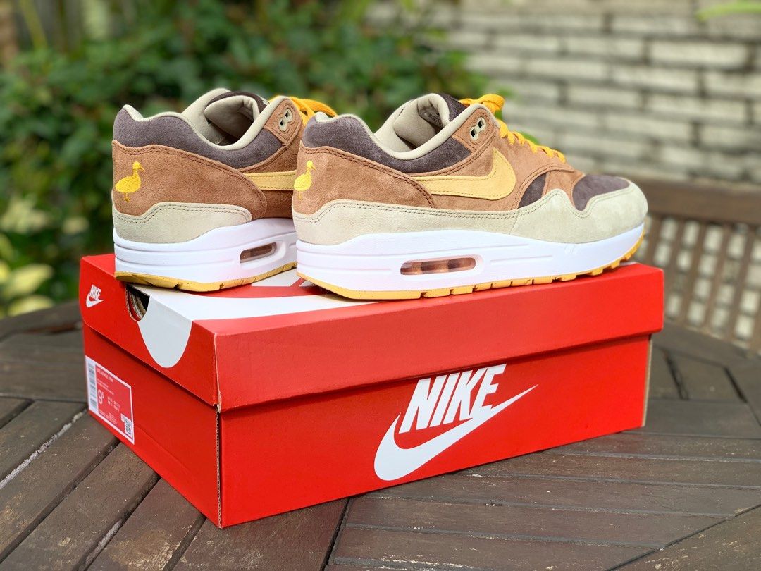 Nike air max outlet 1 premium wheat gold