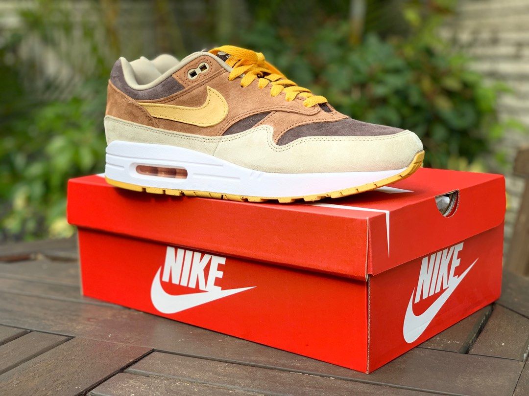 Nike air max new arrivals 1 premium wheat gold