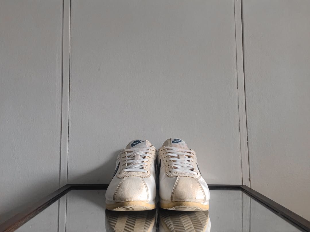 Classic cortez leather white/midnight navy-gym red online