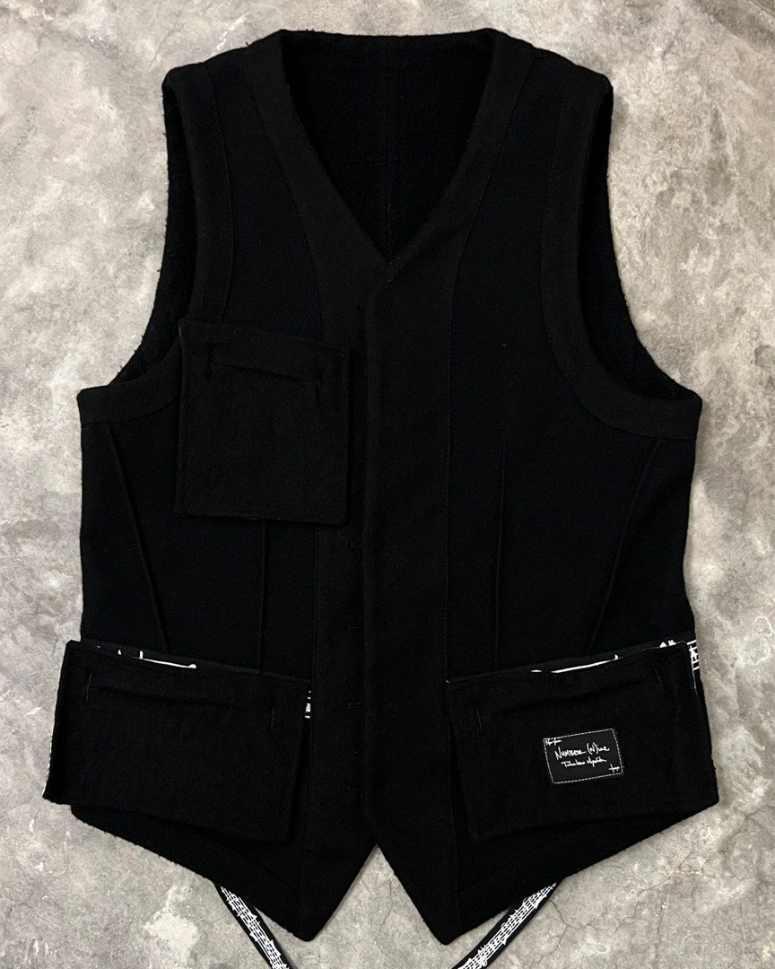 Number (N)ine AW07 Wool Vest Takahiro Miyashita The Soloist