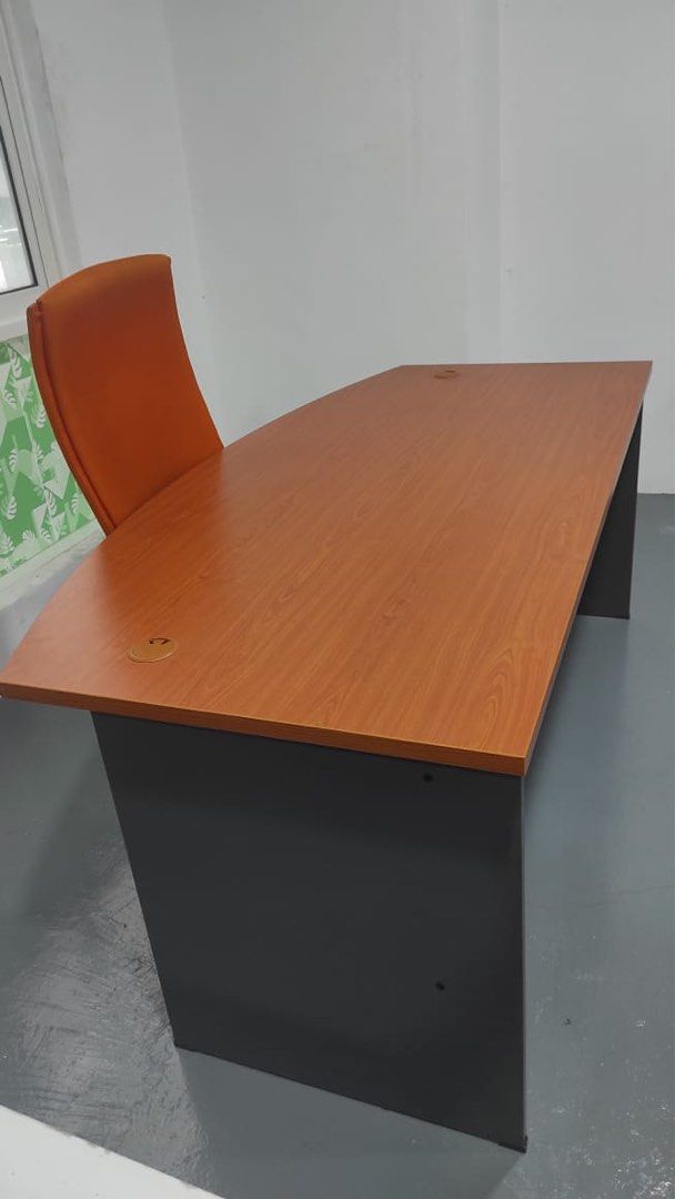 Office table with chair, Furniture & Home Living, Furniture, Tables