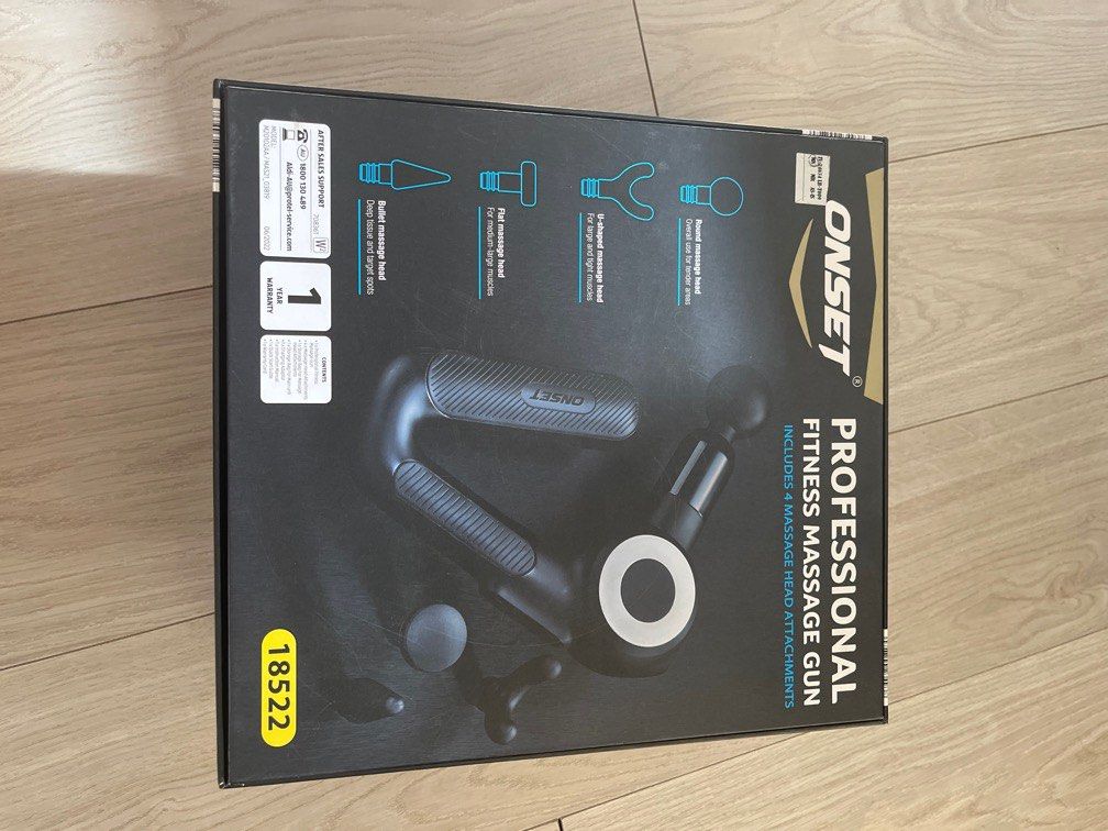 Onset Professional Fitness Massage Gun, Beauty & Personal Care, Bath