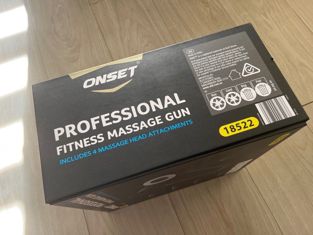 Onset Professional Fitness Massage Gun, Beauty & Personal Care, Bath