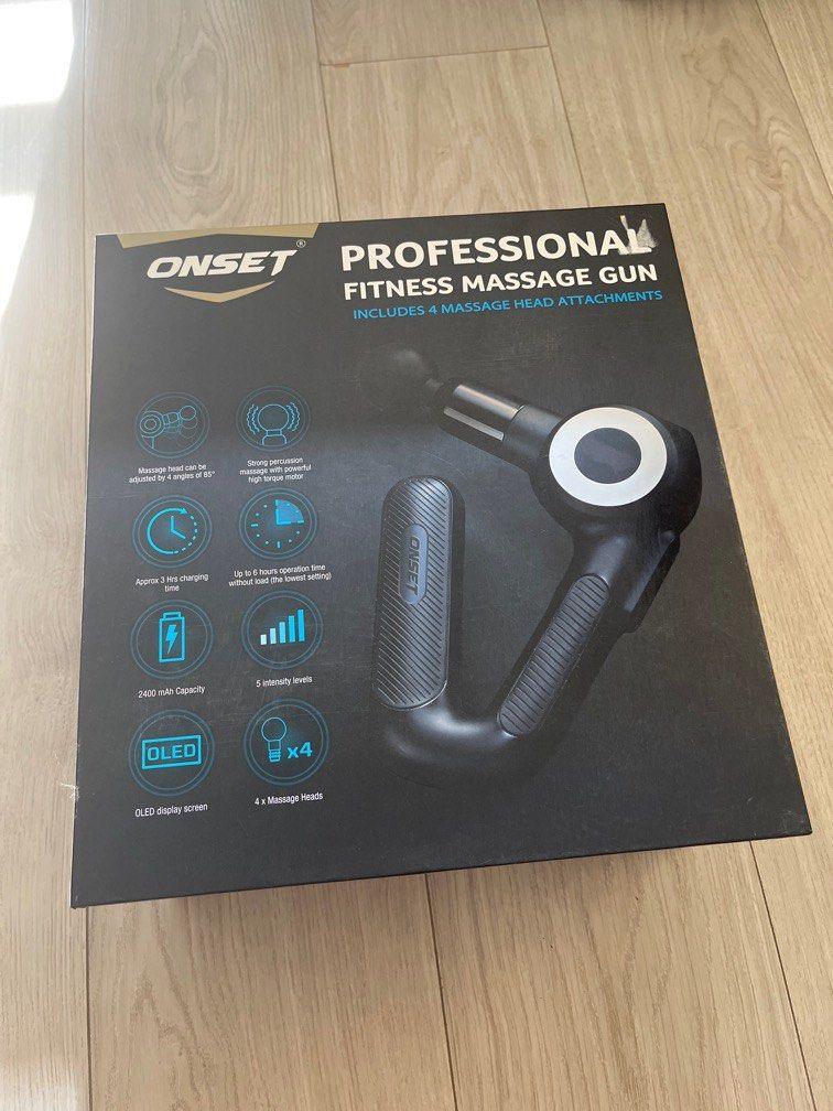 Onset Professional Fitness Massage Gun, Beauty & Personal Care, Bath