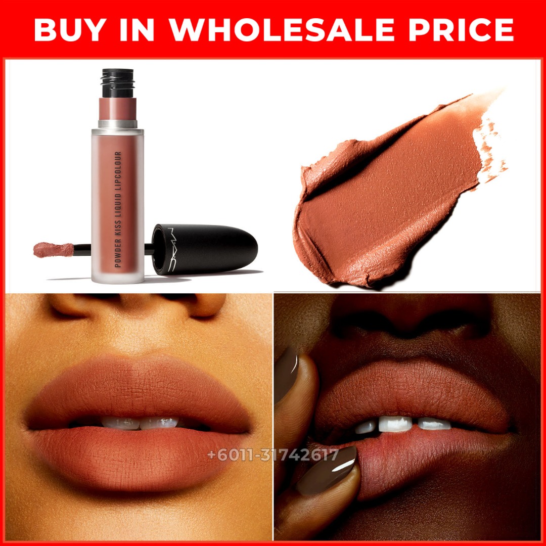 [ORIGINAL] MAC POWDER KISS LIQUID LIPCOLOUR LIP GLOSS (979 Impulsive