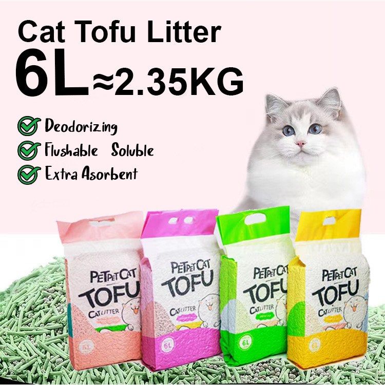 Petpet Tofu Cat Litter 6L, Pet Supplies, Homes & Other Pet Accessories