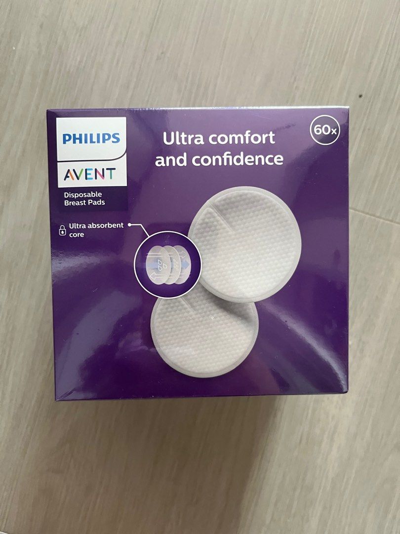 Philips Avent disposable breast pads 60x, Babies & Kids, Nursing